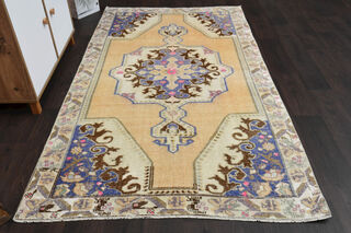 Handmade Vintage Area Rug - Thumbnail