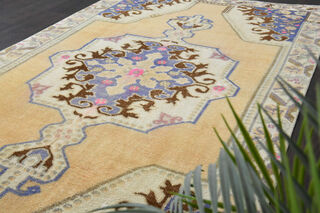 Handmade Vintage Area Rug - Thumbnail