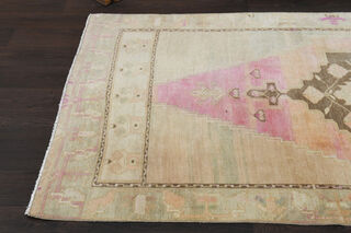 Antique Oushak Area Rug - Thumbnail