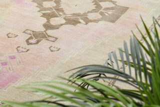 Antique Oushak Area Rug - Thumbnail