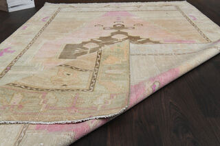 Antique Oushak Area Rug - Thumbnail