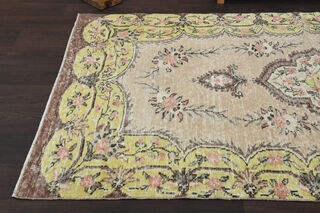 Handmade Vintage Area Anatolian Rug - Thumbnail