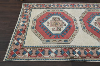 Handmade Vintage Area Rug - Thumbnail