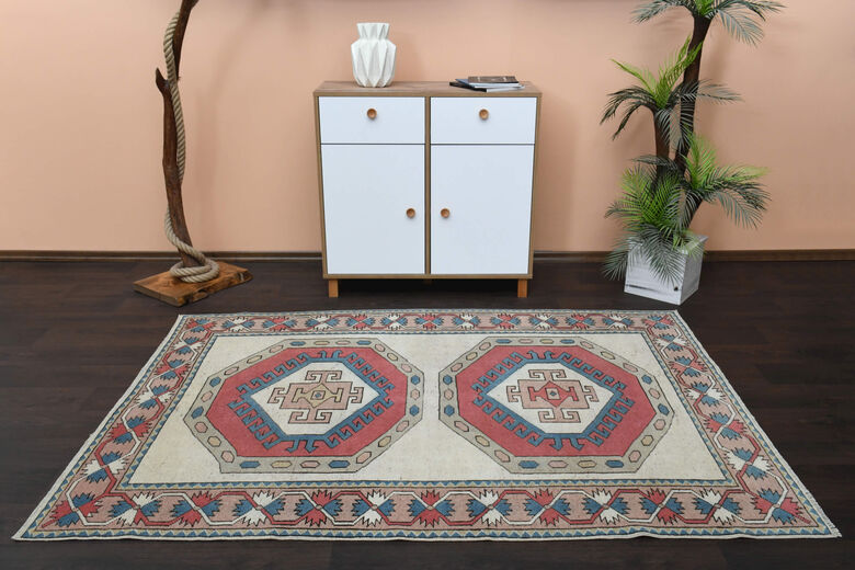 Handmade Vintage Area Rug