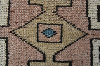 Handmade Vintage Area Rug - Thumbnail