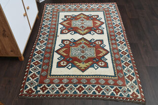 Handmade Vintage Area Rug - Thumbnail