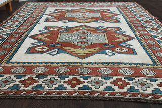 Handmade Vintage Area Rug - Thumbnail