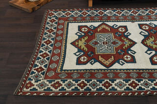 Handmade Vintage Area Rug - Thumbnail