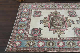 Handmade Vintage Area Rug - Thumbnail