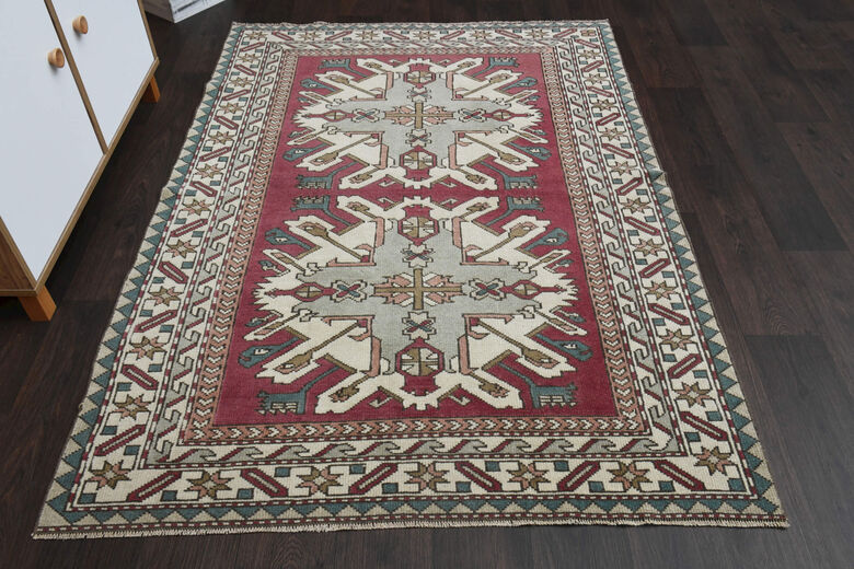 Handmade Vintage Area Rug