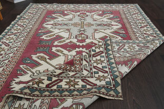 Handmade Vintage Area Rug - Thumbnail