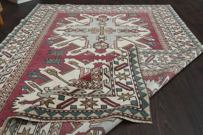 Handmade Vintage Area Rug