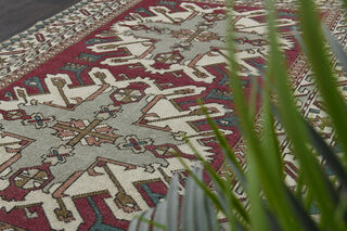 Handmade Vintage Area Rug - Thumbnail