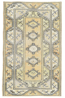 Milas - Handmade Vintage Area Rug - Thumbnail