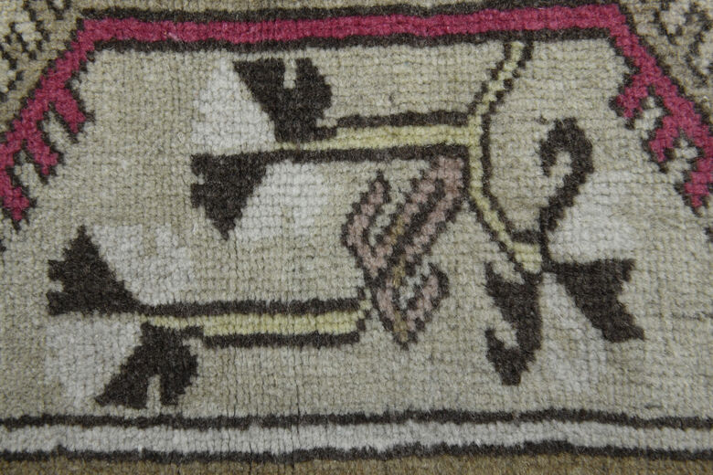 Handmade Milas Vintage Area Rug