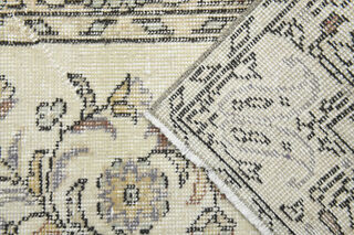 Handmade Vintage Neutral Carpet - Thumbnail