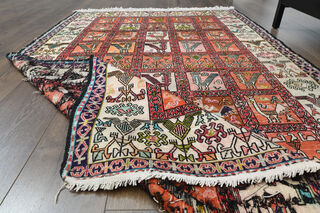 Rare Find - Handmade Vintage Area Rug - Thumbnail