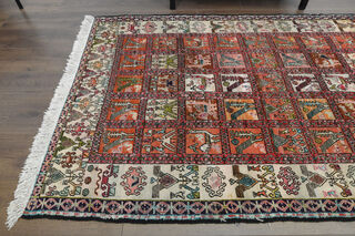 Rare Find - Handmade Vintage Area Rug - Thumbnail