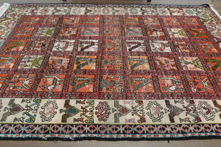 Rare Find - Handmade Vintage Area Rug - Thumbnail