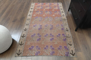 Handmade Vintage Area Rug - Thumbnail