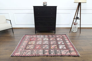 Rare - Animal Print Vintage Rug - Thumbnail