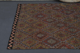 Handmade Vintage Area Rug - Thumbnail