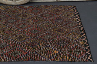 Handmade Vintage Area Rug - Thumbnail