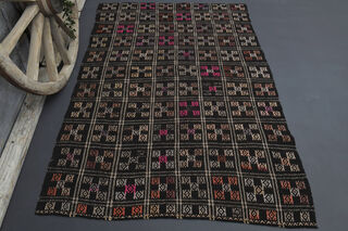 Handmade Vintage Area Rug - Thumbnail