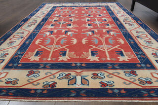 Handmade Vintage Area Rug - Thumbnail