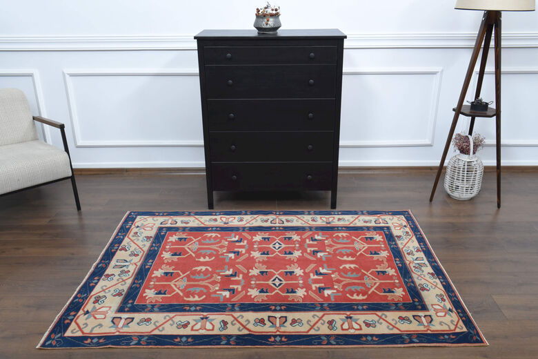 Handmade Vintage Area Rug