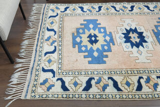 Handmade Vintage Area Rug - Thumbnail