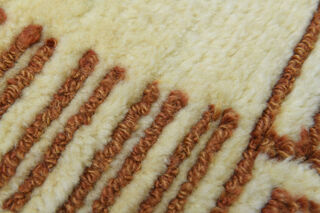 Handmade Vintage Wool Rug - Thumbnail
