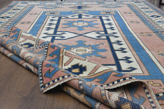 Handmade Vintage Area Rug - Thumbnail