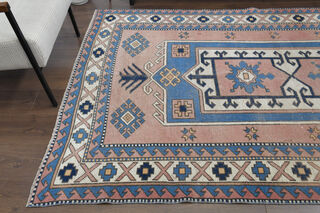 Handmade Vintage Area Rug - Thumbnail