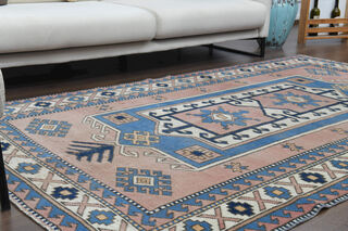 Handmade Vintage Area Rug - Thumbnail