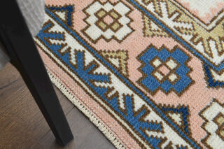 Handmade Vintage Area Rug - Thumbnail