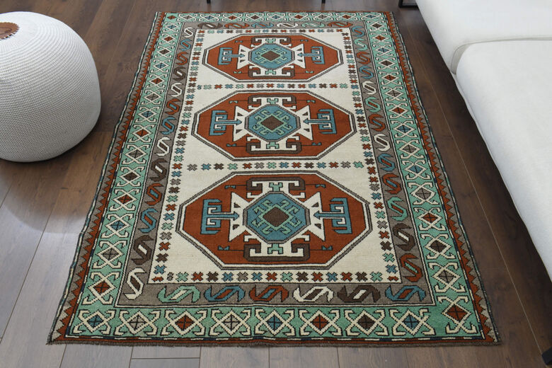 Handmade Vintage Area Rug