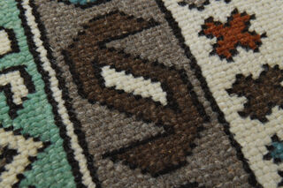 Handmade Vintage Area Rug - Thumbnail