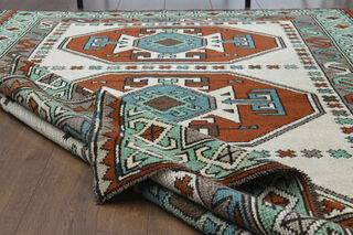 Handmade Vintage Area Rug - Thumbnail