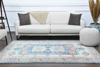 Pastel Vintage Area Rug - Thumbnail