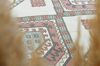 Handmade Vintage Area Rug - Thumbnail