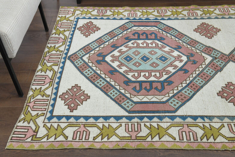 Handmade Vintage Area Rug