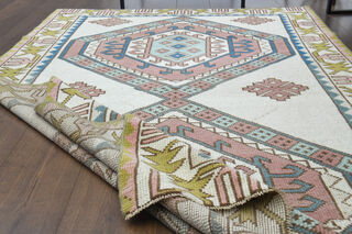 Handmade Vintage Area Rug - Thumbnail