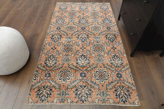 Handmade Vintage Area Rug - Thumbnail