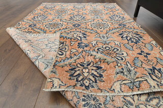 Handmade Vintage Area Rug - Thumbnail