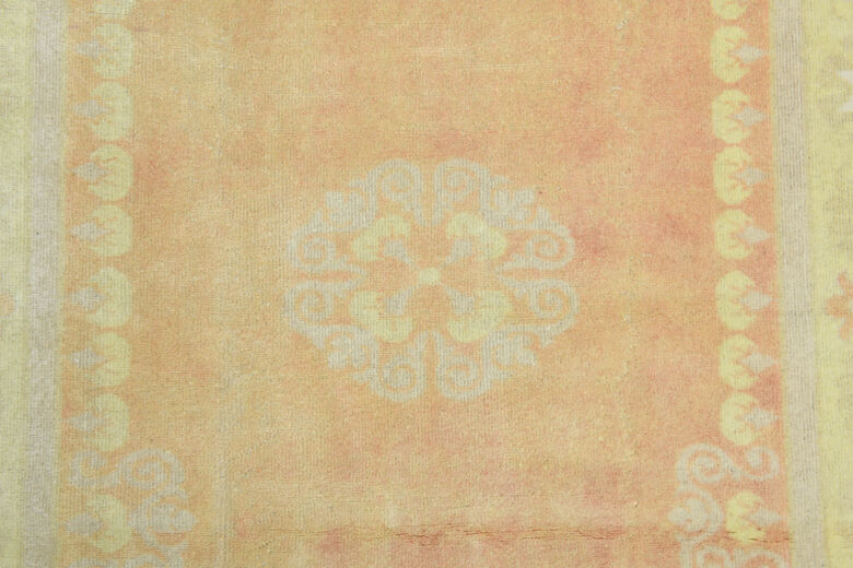 Faded Handmade Vintage Area Rug