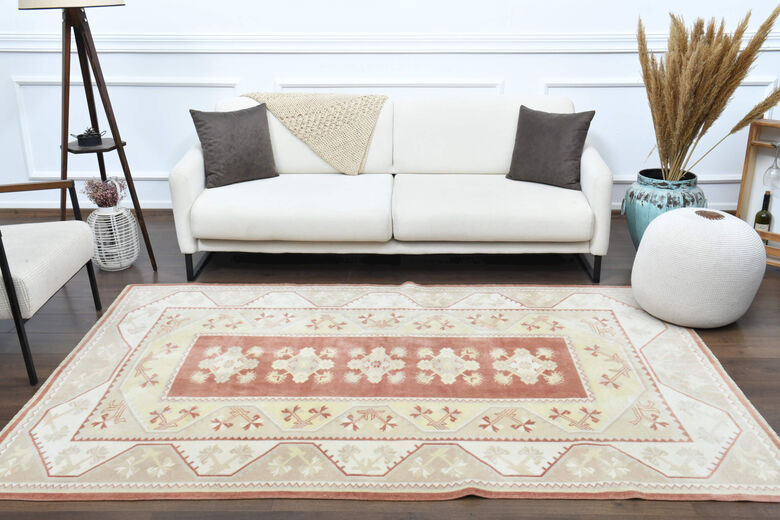 Handmade Vintage Area Rug