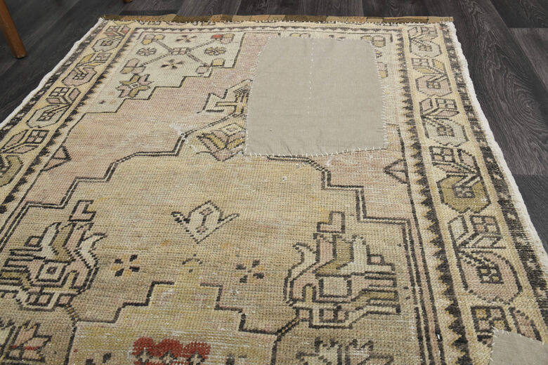 Patched - Vintage Handmade Rug