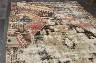 Handmade Vintage Area Rug - Thumbnail