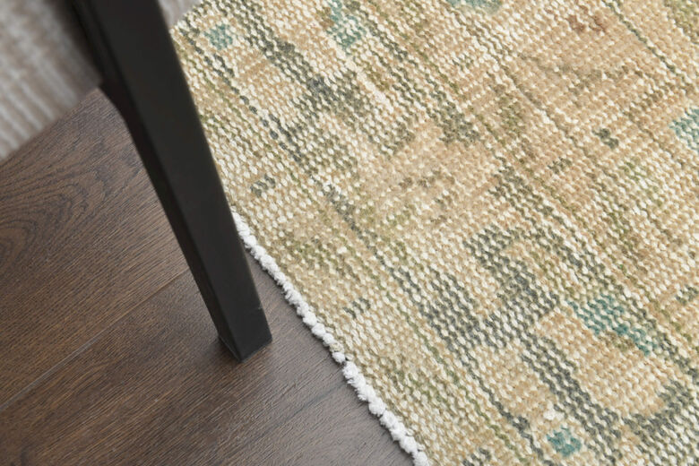 Handmade Vintage Area Anatolian Rug